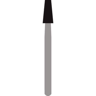 Kerr Blu-White Carbide Bur, Tapered Fissure Cross Cut, FG Surgical (Extra Long), Size #703, 2.1 mm Diameter, 5/Pkg