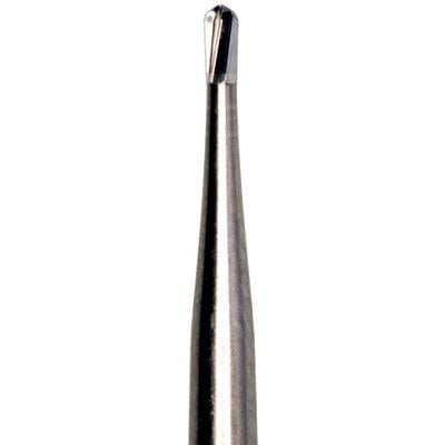 Meisinger Tungsten Carbide Bur HM 7, Pear, Friction Grip, Size 330, 0.8 mm Diameter, 100/Pkg