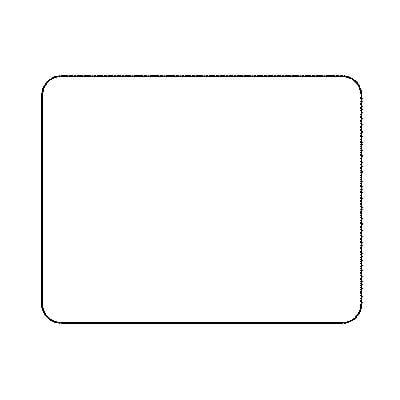 Blank Thermal Transfer Labels, White, 2-3/4" W x 2-1/8" H, 500/Roll, 6 Rolls/Box