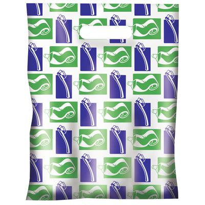 Dental Scatter Bags – Toothpaste & Toothbrush Design, 7.5" W x 10" H, White, 100/Pkg