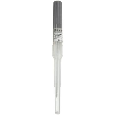 SURFLO® ETFE I.V. Catheter, 16 Gauge x 2", Gray, Latex-Free, 50/Box