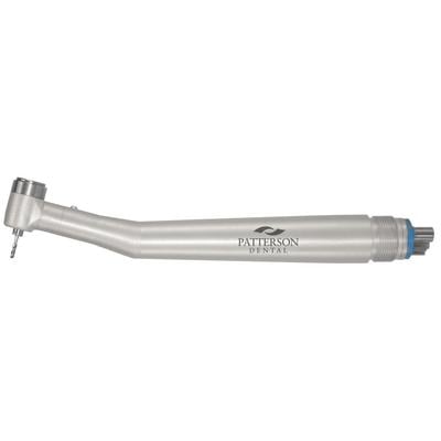 Patterson® Lightweight High Speed Air Handpiece, Contra Angle, Push Button Autochuck, Standard Head, 350,000 RPM, 4-Hole ISO Type B