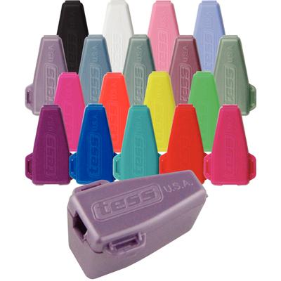 Tess Toothbrush Travel Caps, Assorted Colors, 250/Pkg
