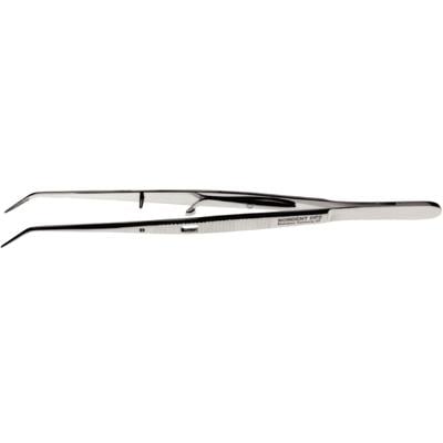 Nordent Dressing Pliers, 2 College, Locking, Serrated Tips, 6"/150mm