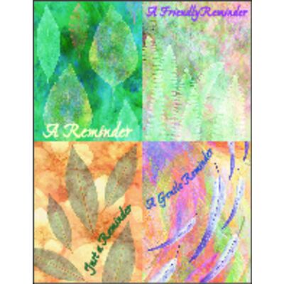 Assortment Pack Postcards, 4-1/4" W x 5-1/2" H, 100/Pkg - Leaf Assortment