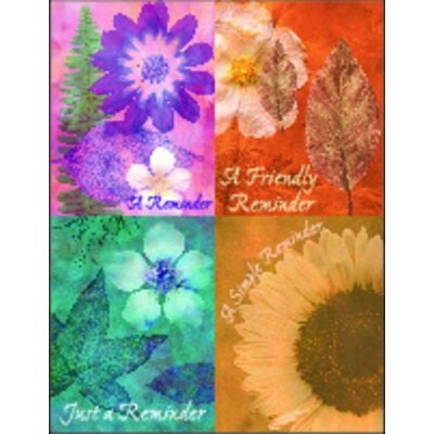 Assortment Pack Postcards, 4-1/4" W x 5-1/2" H, 100/Pkg - Flower Assortment