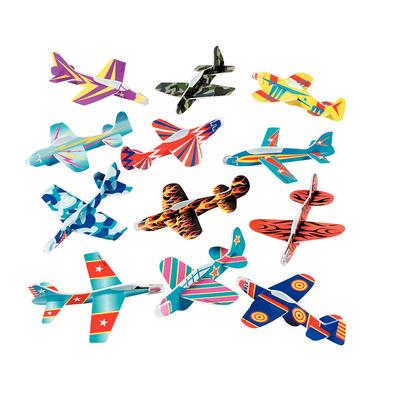 Foam Glider Assortment, 4-1/2" x 5-1/2", Assorted Colors, 72/Pkg