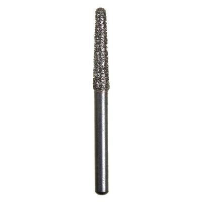 Spring Disposable Diamond Bur, Regular FG, Coarse, Green Ring, Cone Round End, #856, 1.8 mm Diameter, 9 mm Length, 10/Pkg