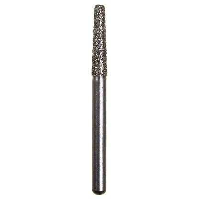 Spring Disposable Diamond Bur, Regular FG, Coarse, Green, Cone Flat End, #847, 1.8 mm Diameter, 8 mm Length, 10/Pkg