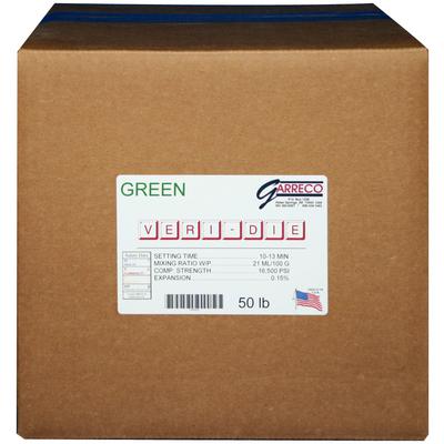 Garreco Veri-Die Die Stone, Green, 47.5 lb Carton