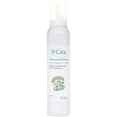 PCxx One Minute 1.23% APF Topical Fluoride Foam, Luscious Lime, 4.4 oz Bottle, FL-210-FM-LM