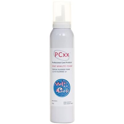 PCxx One Minute 1.23% APF Topical Fluoride Foam, Wild Cherry, 4.4 oz Bottle, FL-210-FM-WC