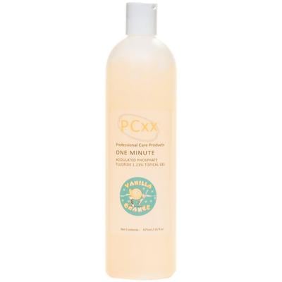 PCxx™ One Minute APF Gel, 1.23% APF, Vanilla Orange, 16 oz Bottle