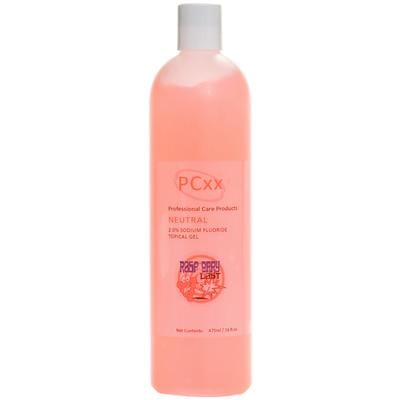 PCxx™ 2.0% Sodium Fluoride Neutral Gel, 16.6 oz Bottle, Raspberry Blast, NDC 62007-0826-16