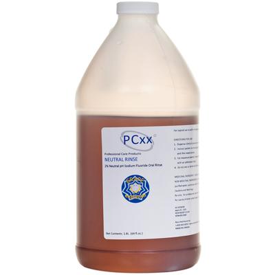 PCxx 2% Sodium Fluoride Neutral Rinse, Grape Explosion, 2 Liter (64 oz) Bottle, FL-OFC-N-GR