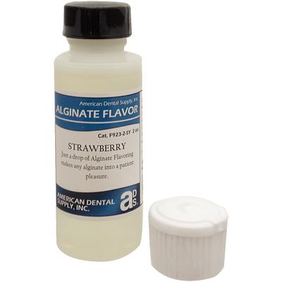 Alginate Flavor Drops, Strawberry, 2 oz Bottle