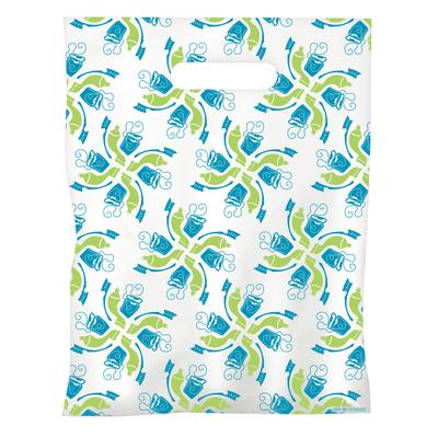 Dental Scatter Bags, Pinwheels Design, 7-1/2" W x 10" H, White, 100/Pkg