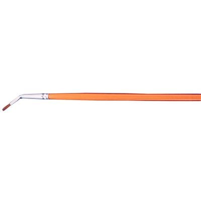 Dixon Angled and Flat Red Sable Brushes, Size 00, 1/Pkg