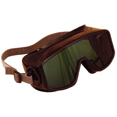 Welding Goggles, Green Polycarbonate Lens, ANSI Z87.1, CSA Z94.3, 1/Pkg