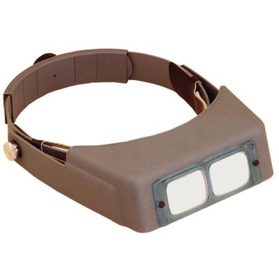 Dixon Optivisor Headband Magnifier, 4" Focal Length, 3.5X Magnification, 1/Pkg