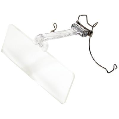 Opticaid Clip On Magnifier, 14" Focal Length, 1-3/4X Magnification, 1/Pkg