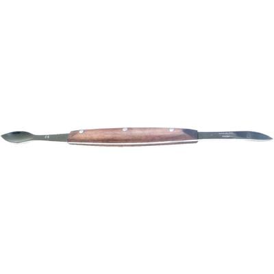 Dixon Wax Spatula #35, Double-Ended, Stainless Steel Blade, Wood Handle, 7-1/4" Overall Length, 1/Pkg