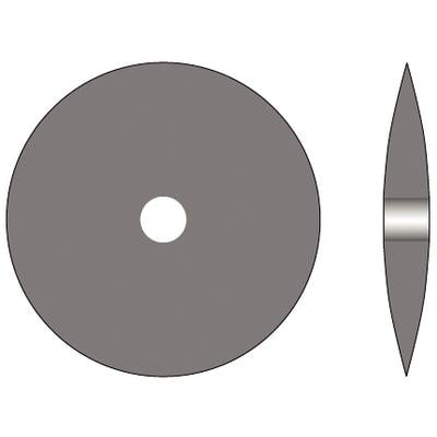 Cratex® Rubber Polishing Wheels, #2, Fine (F), 100/Pkg