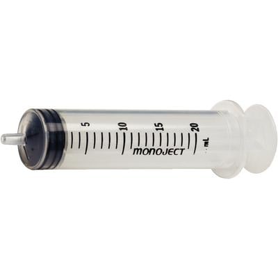 Monoject® 20 ml Syringe with Regular Luer Tip, 50/Pkg
