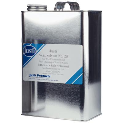 Justi Wax Solvent No. 20, 1 Gallon Can