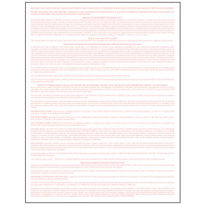 CMS-1500 (02/12) Claim Forms, Single Sheet Bond/Laser Compatible, Nonpersonalized, Nonpadded, 8-1/2" W x 11" H, 500/Pkg