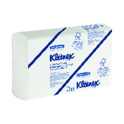 Kleenex® Slimfold™ Hand Towels, White, 7.5" x 11.6", 90 Sheets/Pkg, 24 Pkg/Case