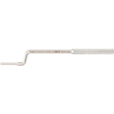 Miltex Convex Osteotome, Curved, 2.5 mm, No Stops, Stainless Steel, Single