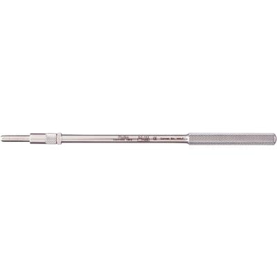 Miltex Convex Osteotome with Stop, Straight, 4 mm Tip, Stainless Steel, 1/Pkg