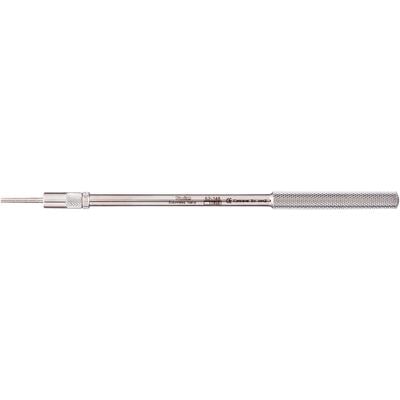 Miltex Concave Osteotome with Stop, Straight, 2 mm Tip, Stainless Steel, Single Instrument