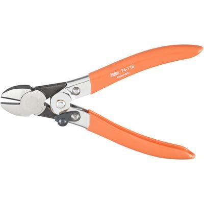 Miltex Diagonal Wire Cutter, 5-1/2", Curved Silicone Handle, 74-115