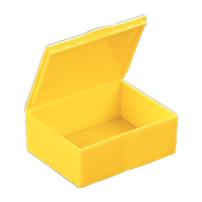 Plasdent 2" Dental Box, Neon Yellow, 500/Pkg