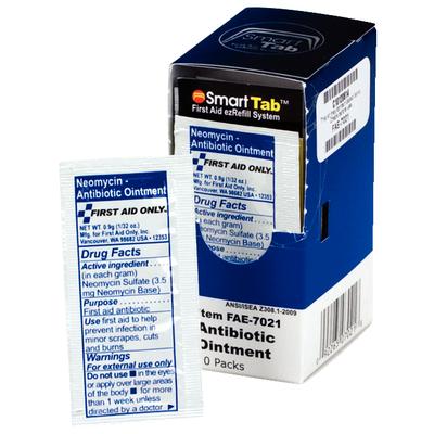SmartCompliance™ First Aid Antibiotic Ointment, Neomycin, 1/32oz, 10/Box, 01KEZKNTPHANW68TD8GB96WWR8