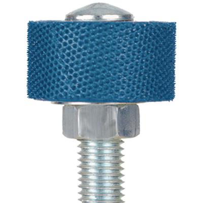 Typhoon Sanding Sleeve, 15/16" OD x 3/4" ID, 1/2" Length, Fine Grit, Blue, for 1/4" Shank Mandrel