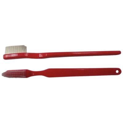 Team Technologies P41 Soft Toothbrushes, Adult, Red, 72/Pkg