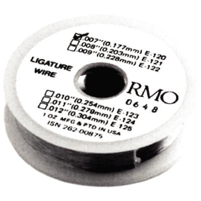 Rocky Mountain Orthodontic Ligature Wire, Stainless Steel, .016" Diameter, 1 oz Spool