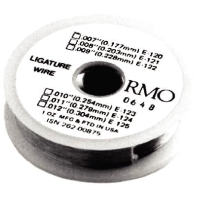 Ligature Wire – Stainless Steel, 1 oz Spool, .008" (Rocky Mountain Orthodontic)