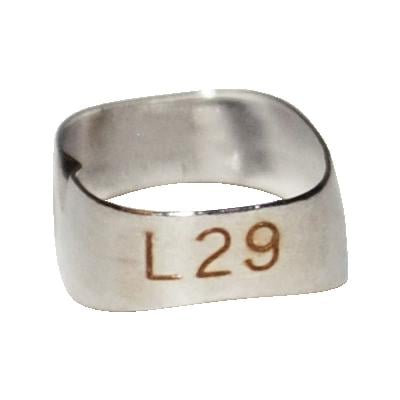 DSC Plain Molar Bands – Lower, Size L29, 5/Box