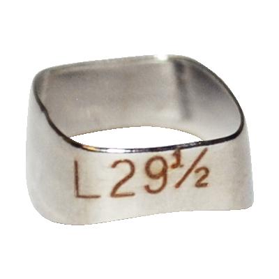 DSC Plain Molar Bands – Lower, Size L29-1/2, 5/Box