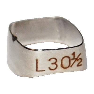 DSC Plain Molar Bands – Lower, Size L30-1/2, 5/Box