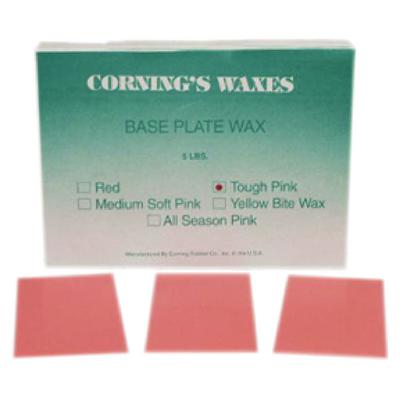 Freeman Baseplate Wax, Tough Pink, 5 lb Box