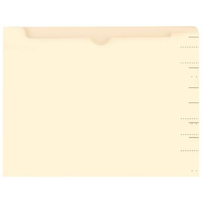 11-Pt Manila End-Tab File Pockets, 9-1/2" x 12-1/4", 100/Box