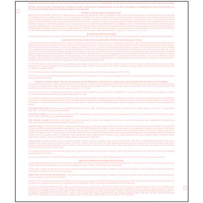 CMS-1500 (02/12) Claim Forms, 2-Part Continuous, Nonpersonalized, 9-1/2" W x 11" H, 500/Pkg