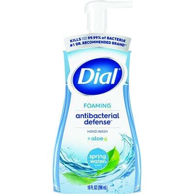 Dial Power Foam Soap, Spring Water Scent, 10 oz Bottle, 1/Pkg