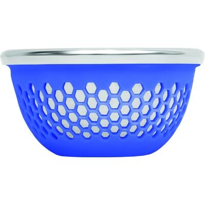 TBS Dental Stainless Steel Mixing Bowl with Non-Slip Cover