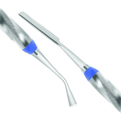TBS Dental Sinus Plugger and Bone Scooper, TWIST Handle, Double End